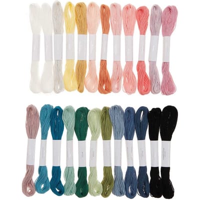 Rico Design Borduurgaren set multicolour - Pastell