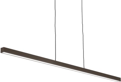 Lumidora Hanglamp 75311 - LEV - Ingebouwd LED - 16.0 Watt - 1200 Lumen - 3000 Kelvin - Bruin - Metaal