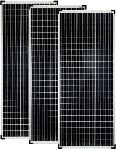 Zonnepanelen Set - Zonnecellen Modules - Energie Opwekken - 10 Busbars - 3 stuks - Zwart
