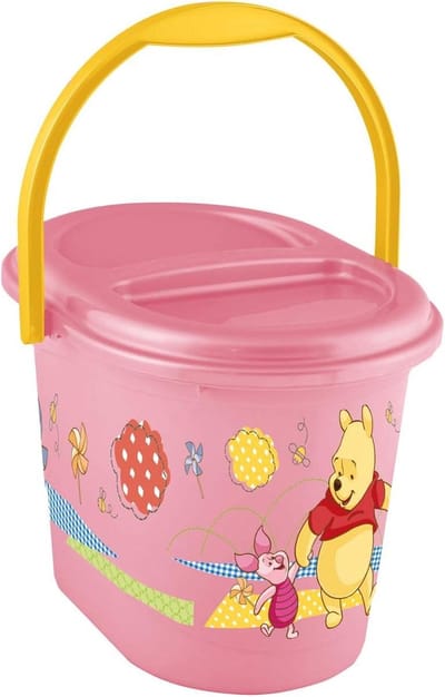 Luieremmer - Vuilnisbak - Baby verzorgen - Geurvrij - 10 Liter - Roze