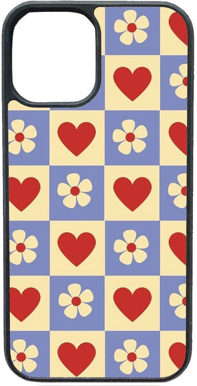Telefoonhoesje - BLOEM-HART - Iphone 12/12 Pro