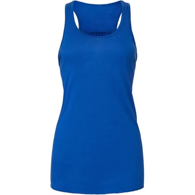 Bella+Canvas Flowy Racerback Tank Top BL8800 - True Royal - L