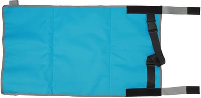 Vliegtuigstoel Verlenger - Kindervliegtuigbed - Comfortabel Reizen - Opvouwbaar Draagbaar - 90 x 17.3 Inch - Blauw