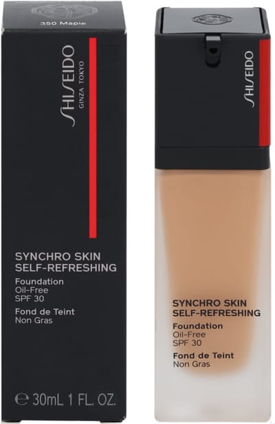 Vloeibare Foundation Synchro Skin Self-Refreshing Shiseido 350-maple (30 ml)