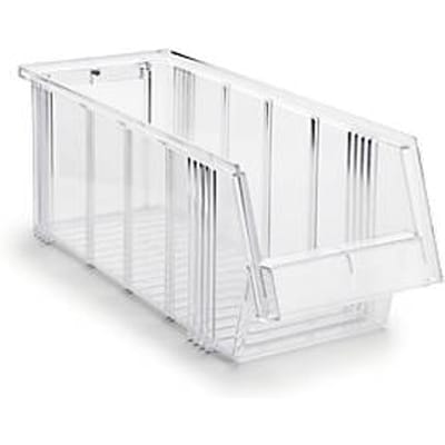 Magazijnlade serie 1950 Treston - polystyreen - L 500 x B 186 x H 182 mm - 9,6 l - transparant