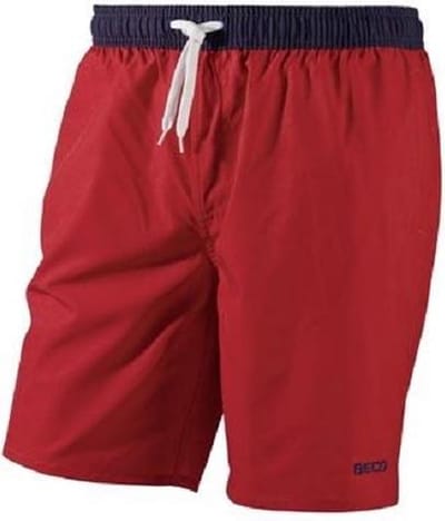 Beco Zwemshort Heren Polyester/elastaan Navy/rood Maat Xxl