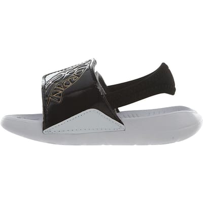 Jordan Hydro 7 Noir Or Métallique Blanc TD AA2519-021 10C black