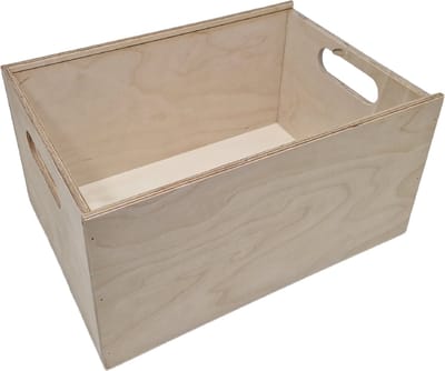 opbergkist schuifdeksel plexiglas