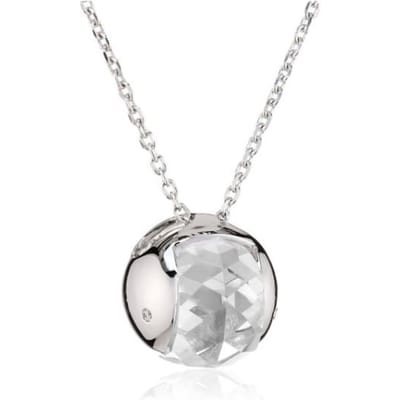 Orphelia Dames 925 Sterling Zilveren Ketting met Hanger - Zilver ZH-4573