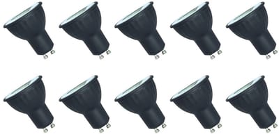 Spectrum LED Lamp GU10 4W - 230V - 360 Lumen - 3000K Warm Wit - Gezellig licht - Energiezuinig - 10 stuks