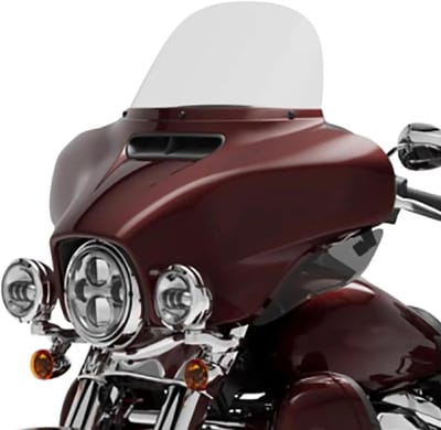 Motor Windscherm Deflector - Voorruit Spoiler - Comfortabeler Rijden - Verstelbaar en Verwijderbaar - Universele Pasvorm - Onbekend