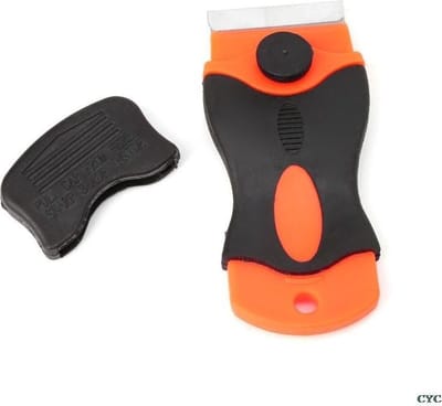 WiseGoods - Glas Schraper - Glaskrabber - Voor Keramische / Inductie / Halogeen Kookplaat - Verfschraper - Verfkrabber