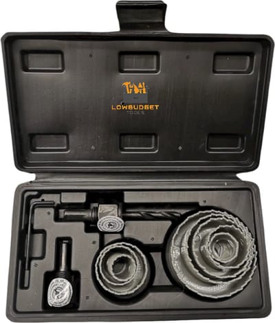 LB TOOLS Sterke 11 delige gatenzaagset 19-64mm | Gatzaag | Gatenzaag | Ø 19-22-29-32-38-44-51-64 mm -