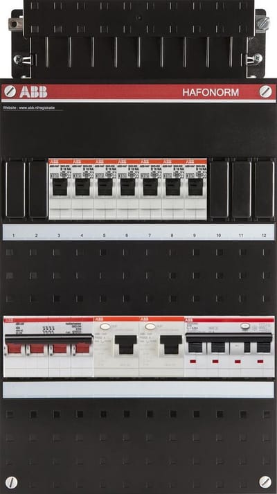 ABB Hafonorm Installatiekast - Groepenkast- Groepenkast met installatie automaat- 1SPF006905F1728 - E37B5