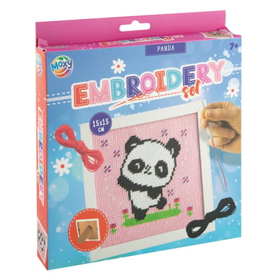 Borduurset dier - creatieve borduurset voor kinderen vanaf 7 jaar.