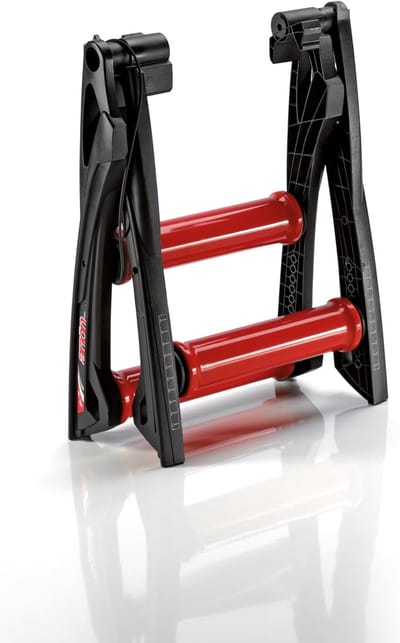 Roller Trainer - Fiets Trainer - Binnen Fietsen - Compact Ontwerp - 69 x 38 x 30.5 cm - Zwart Rood