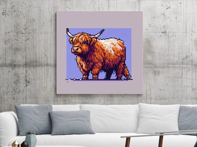 Kunstprint | Wanddecoratie | Dibond | 100 × 100 cm