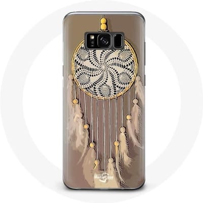 Coque pour Samsung Galaxy S8 Attrape Rêve marron Capteur de Rêves