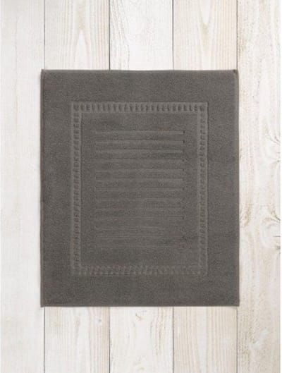 De Witte Lietaer Dolce Badmat steeple grey / grijs 70 x 60 cm