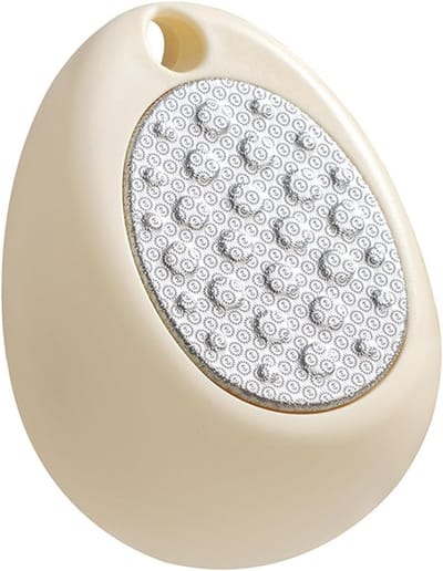 Dubbelzijdige voetvijl, voetgrater van 7.5 x 5 cm, ideaal voor het verwijderen van dode huid, eelt en eeltplekken, comfortabel in gebruik