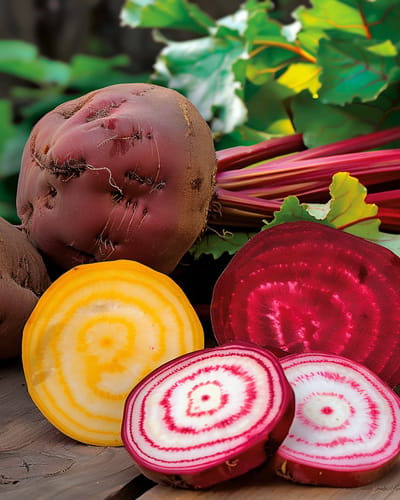2 sets - Bieten Zaden Beta Vulgaris 4 Kleurenmengsel Eenjarig