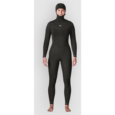 Patagonia Regulator 4/3 Hooded Full Wetsuit zwart
