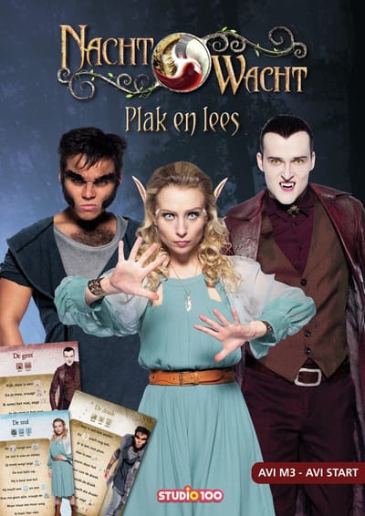 Nachtwacht stickerboek - Ik leer lezen met stickers