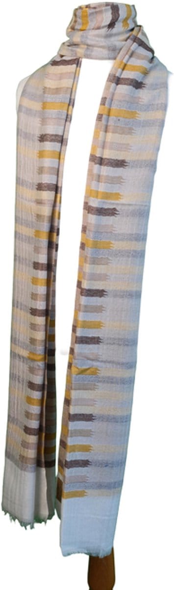 N3 Collecties Dames Zacht Fine Wol Cashmeer Sjaal:Wit