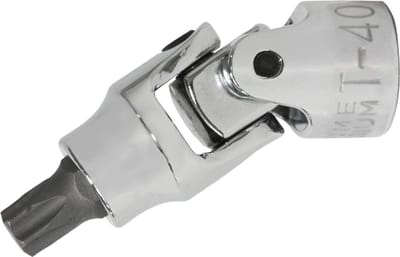 SW-Stahl 04462-T40 schroevendraaierbit, 1/4 I T-profiel I T40 I met scharnier I schroevendraaierbit voor Torx I zeskantinzet