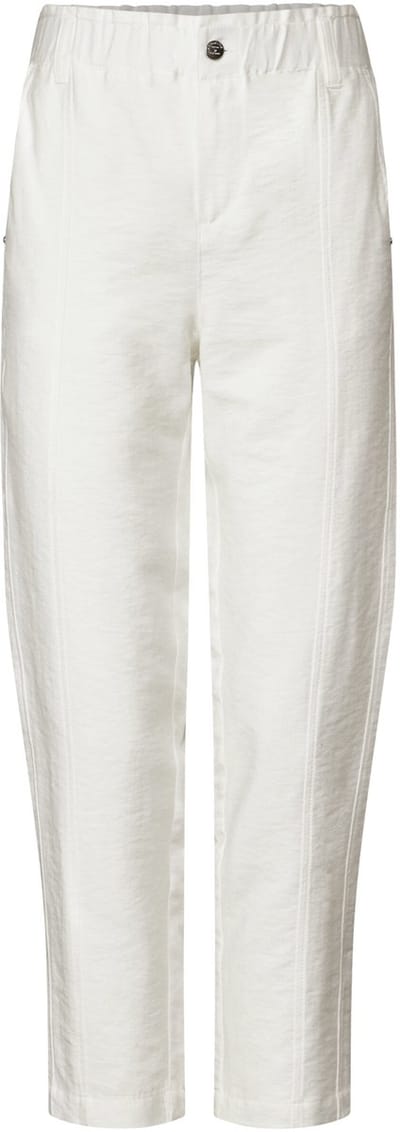 Street one - Dames broek - Maat 38 - Vrouwen - wit - katoen