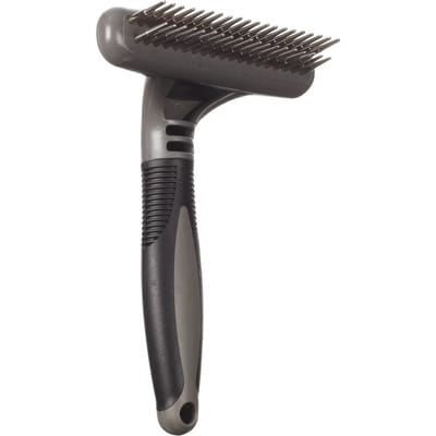 Ondervachthark Dubbel Lange Roterende Tanden - Zwart - 17.5 x 11.5 x 5 cm