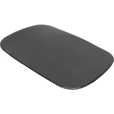 Cache de bouchon de réservoir à gazole Garniture Autocollant en véritable fibre de carbone Convient pour Honda CRV 20162019 gray