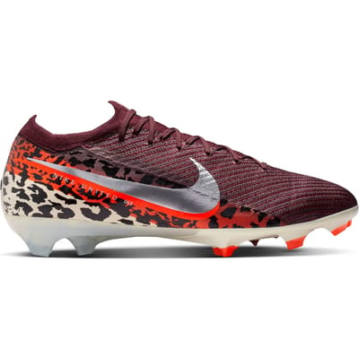 Nike United Mercurial Vapor 16 Elite FG Laag Burgundy Crush University Red Fossil Metallic Silver Unisex Voetbalschoenen IO8442-661 41