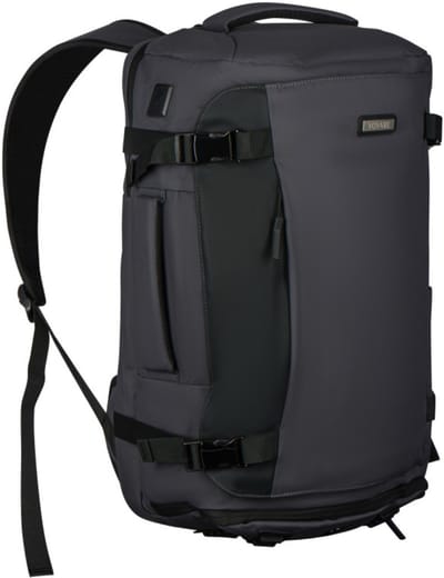 Voyare Horizon Rugzak – Cabine formaat KLM 50x30x20cm – Reistas & Weekendtas – Handbagage – Laptopvak & USB-aansluiting – Waterdicht – Dames en Heren – Grijs