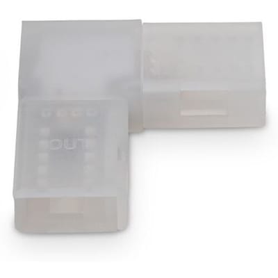 HOFTRONIC LED Strip koppelstukken - L-vorm - 10 stuks - Flex60/120-serie - 2 jaar garantie