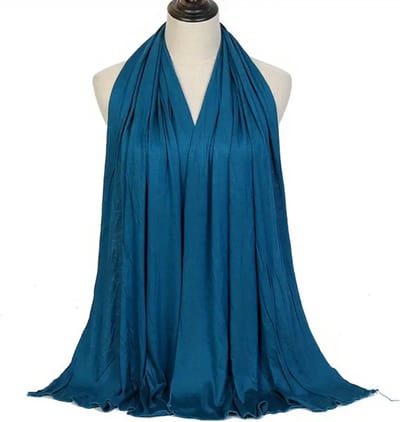 Bovista Hoofddoek - Hijab - Dames - Abaya - Sjaal - Islamitische Kleding - Moslim Kleding - Alhamdulillah - Blauw