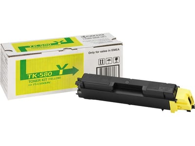 Toner kyocera tk-580y geel