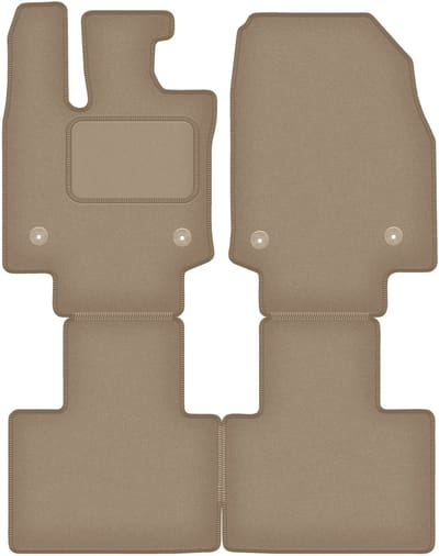 Wielganizator WLG-CARLUX Serie - Velours Automatten - Voor Lexus RX V SUV - Beige - 2022