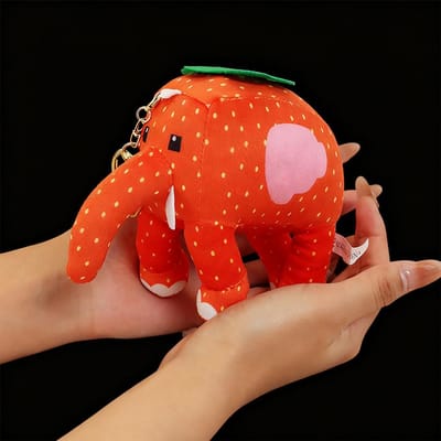 Steal A Brainrot Aardbei Olifant Pluche Speelgoed Schattig Nee. 67 Sleutelhanger Hanger Poppen Spel Omgeving Olifant Speelgoed Verjaardagscadeaus 12cm