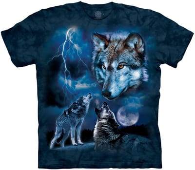 T-shirt Wolves of the Storm S