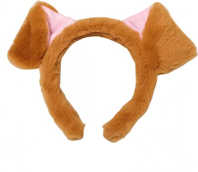 Hondenoren Hoofdband voor Halloween - Dierenkostuum voor Volwassenen, Make-up en Cosplay Accessoire voor Feestjes