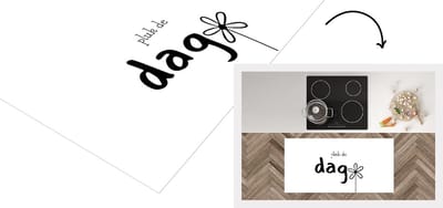 Keukenloper - Loper keuken - Quotes - Pluk de dag - Spreuken - 120x60 cm - Keukenloper vinyl