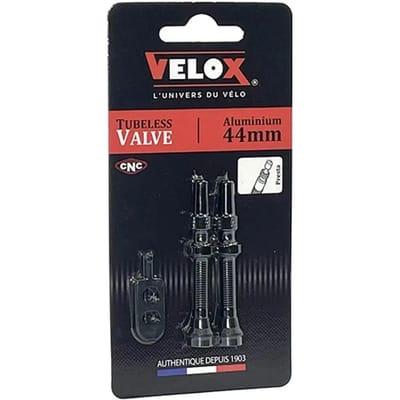 Aluminium binnenbandloze ventielen Velox Presta (x2)