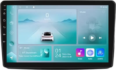 Autoradio met bluetooth - Carplay - Voor Fiat Panda (2003-2012) - Geschikt voor Apple en Android - Stereo - Navigatie - Navigatiesysteem auto - 1GB 32GB