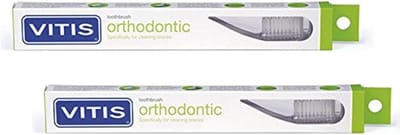 Orthodontische Tandenborstel - Beugel Borstel - Orale Hygiëne - V-vormige Draadcontour - 2 Stuks - Blauw