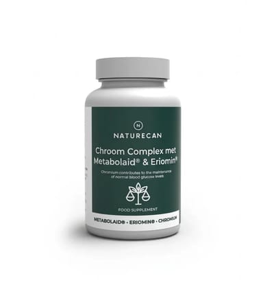Naturecan Metabolic Support Supplement - 60 Capsules - Met MetabolAid®, Eriomin® & Chroom
