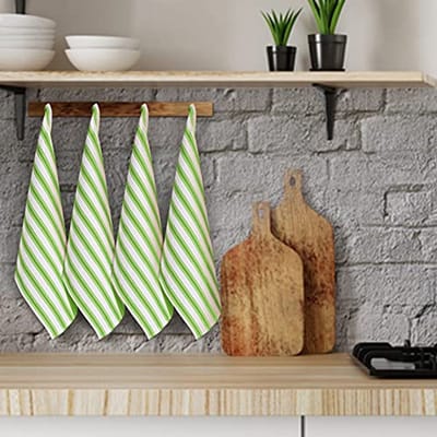 Premium Keukenhanddoeken Set van 6 - 100% Katoen, Absorberend en Sneldrogend - 40,6 x 66 cm