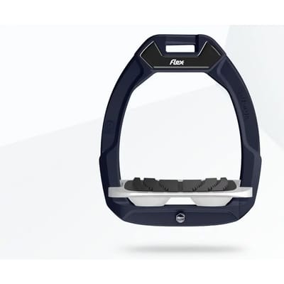Veiligheidsstappers voor het paardrijden Gehoekt Grip Rood/Wit/Wit Flex-On Safe-On