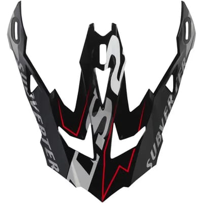 Vervangende visier voor crossmotorhelm LS2 MX700 Arched