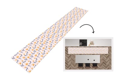 Keukenloper - Loper keuken - Bloemen - Patronen - Zomer - 300x50 cm - Keukenloper vinyl